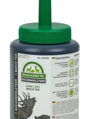 Eurohunt Buchenholzteer mit Pinsel 500ml Finale Aktion